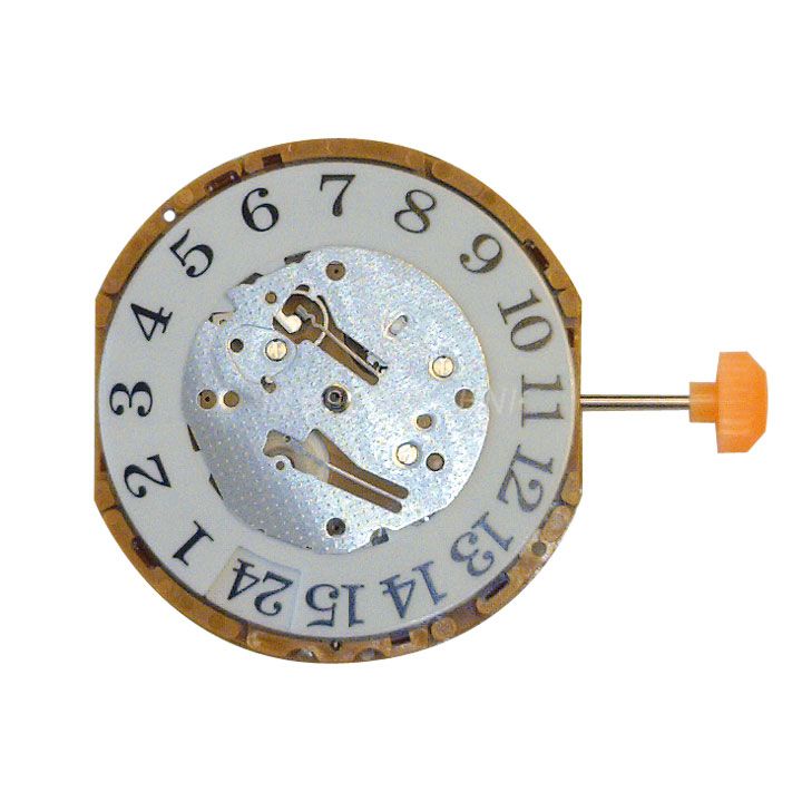 AU-Werk Miyota GP00 12''' DATE12 SC BIG DATE RETRO DUAL TIME Quarz (371 | SR920SW)