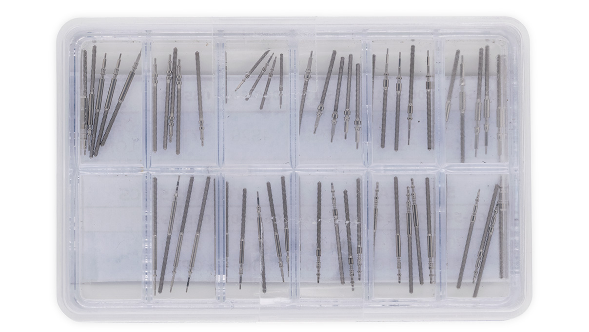 Assortiment van wikkelassen Citizen-Miyota, 5 stuks per type, 55 stuks