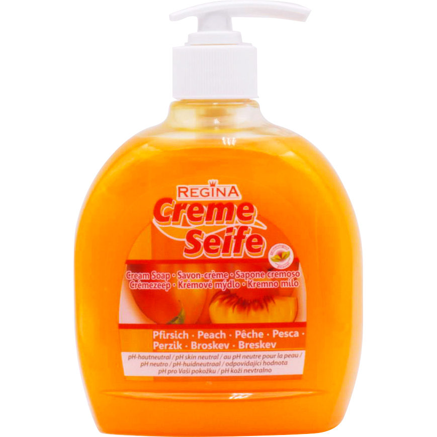 Regina cream soap peach 500 ml