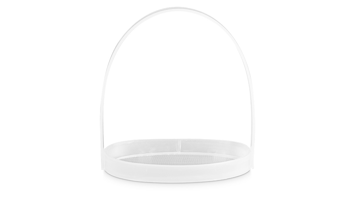 Kunststoffkorb, oval, für Elmasonic, Größe 30