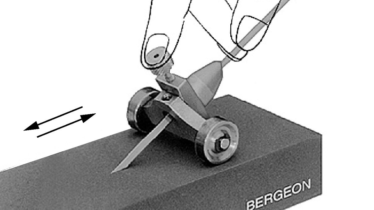 Bergeon 2461 Sharpener for screwdriver blades