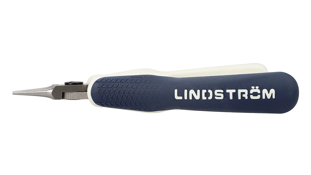 Lindström RX7590A Alicates de punta redonda de precisión, longitud 146,5 mm