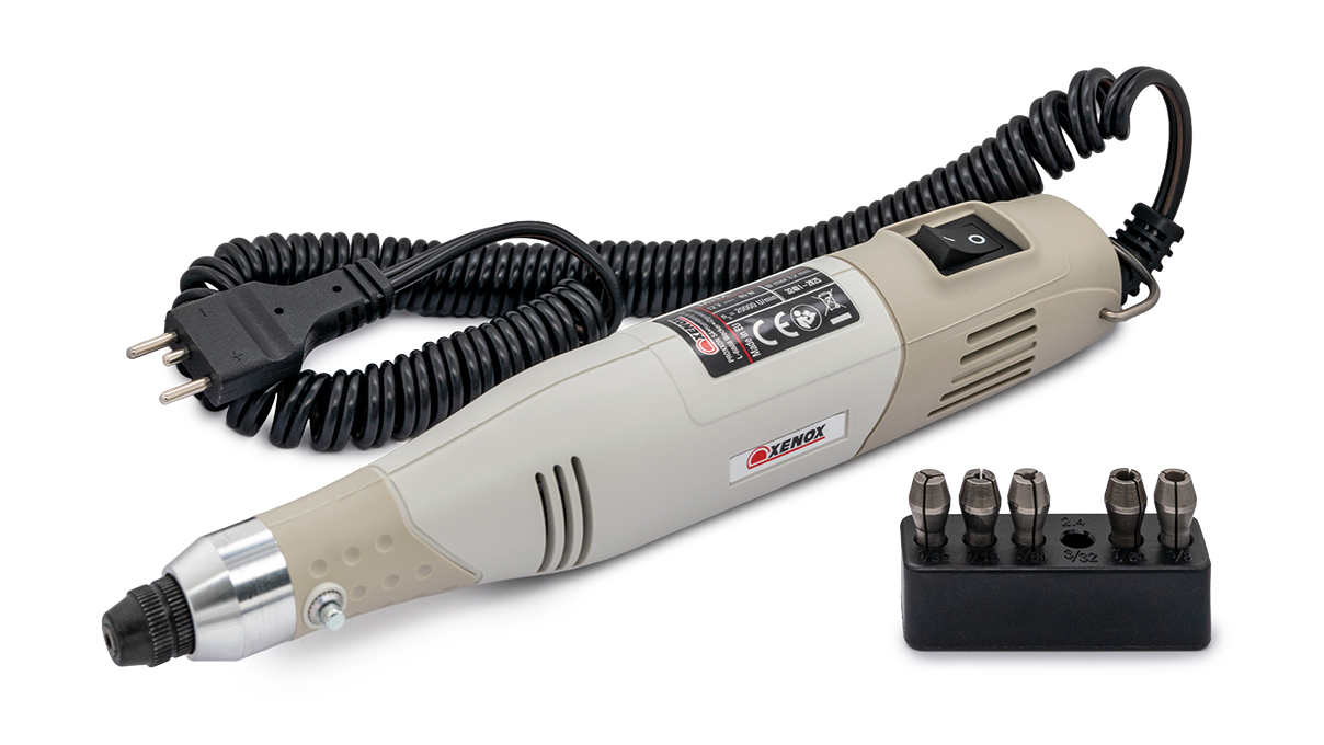 Xenox MHX Motor handpiece with 6 collets