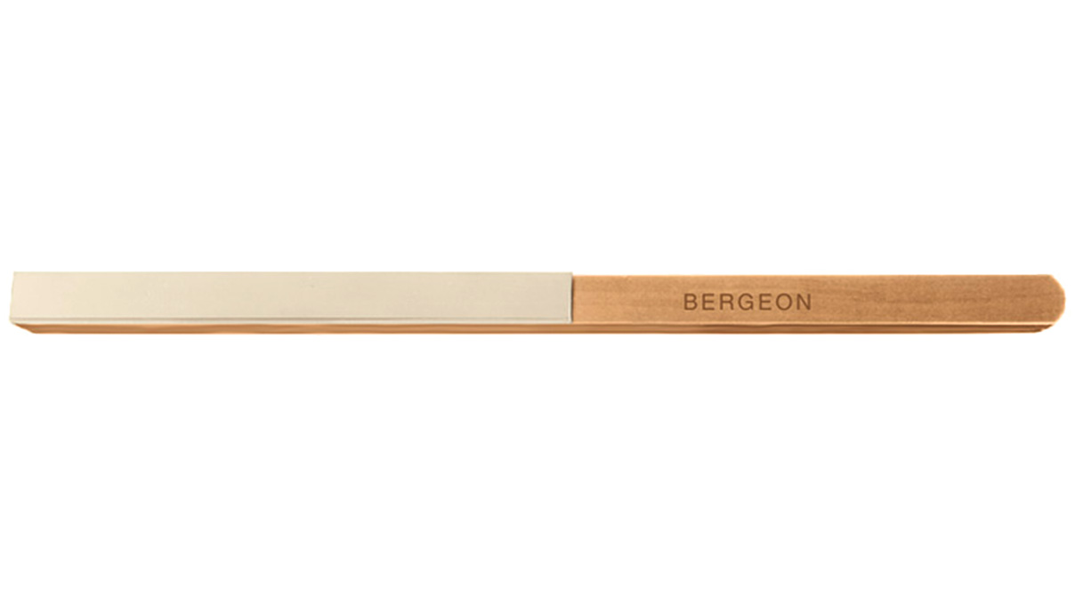 Bergeon 1282-06 leather buff, white, width 6 mm