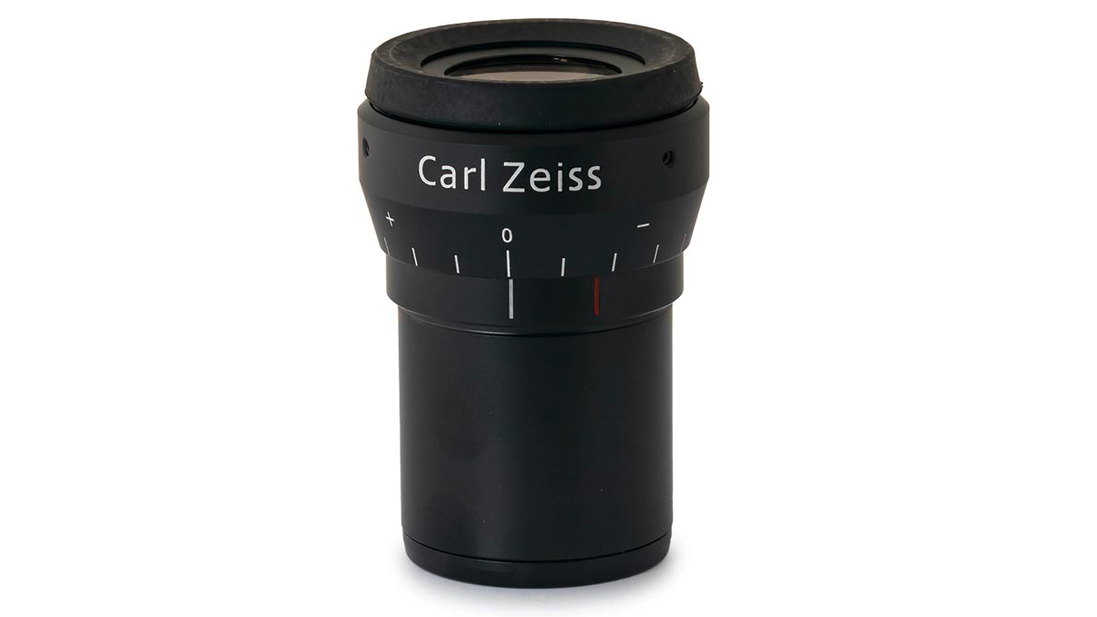 Zeiss Okular 16x/14 Br foc für Stemi Steromikroskope, max. Sehfeldzahl 14 mm