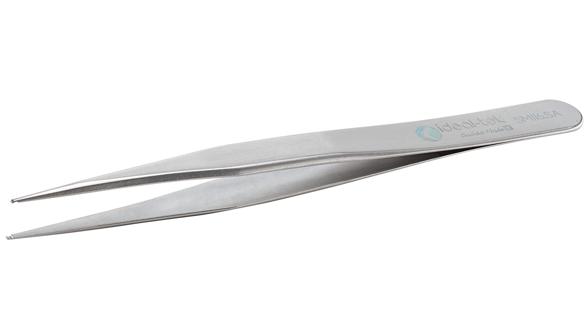 Beco Technic tweezers, Shape SM116, Stainless steel, SA, 120 mm