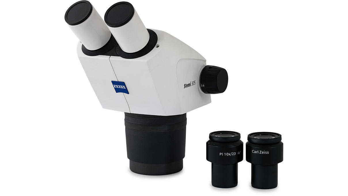 Zeiss Stemi 305, Stereomikroskopkörper ohne Kamera-Schnittstelle