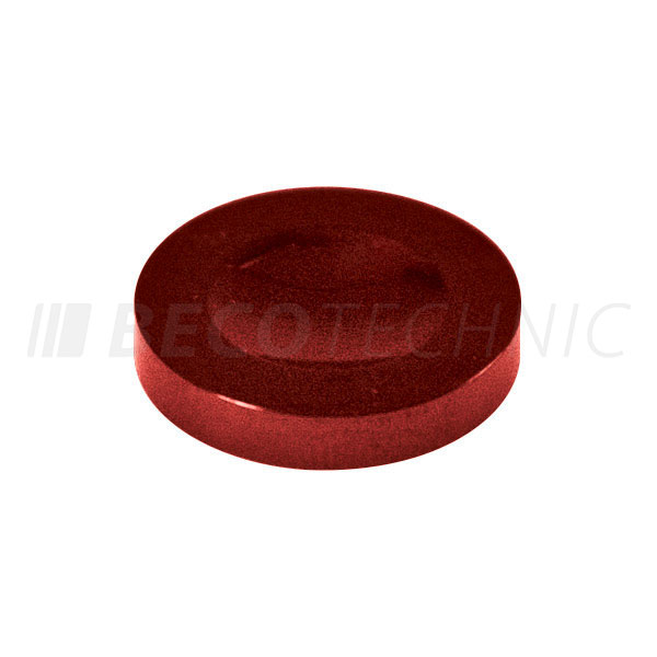 Bergeon 30180-AG DI 06 Oil cup, ruby red, Ø 6 mm, agate, 4 pieces, for oil cup stand