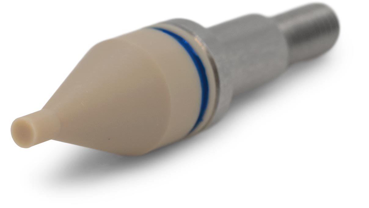 Bergeon 6935-TPL150 Insert, blue, undrilled, ØA 1.5 mm, for Peek hands