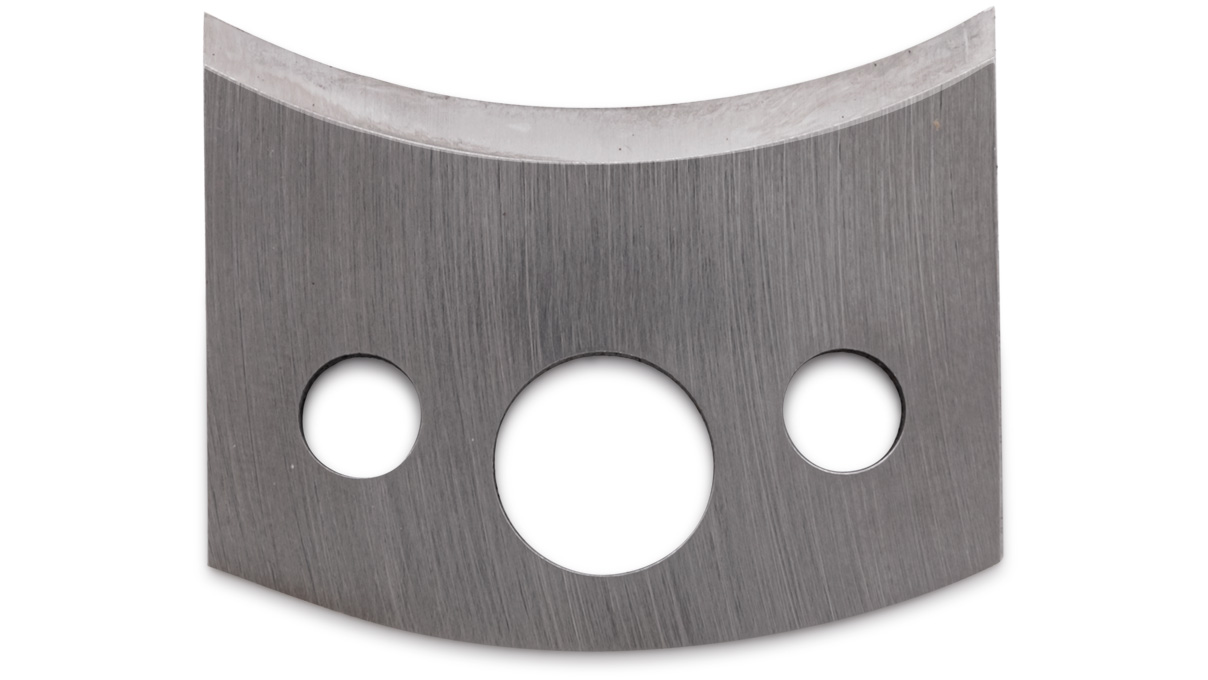 Reserveblade I (R40) voor hardmetalen shaper voor het vormen van polijstviltschijven