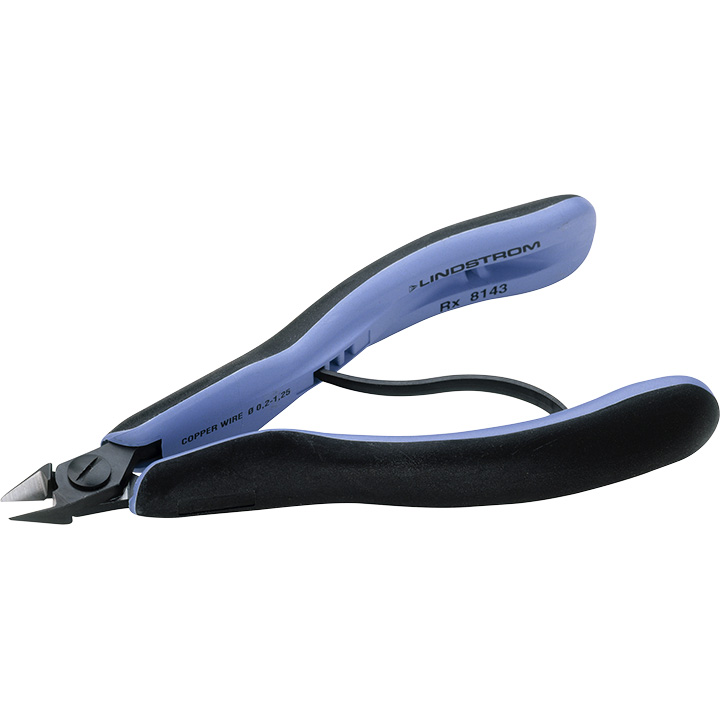 Lindstrom RX-Elektronik - Seitenschneider angeschrägter kegelförmiger Kopf N°RX8144