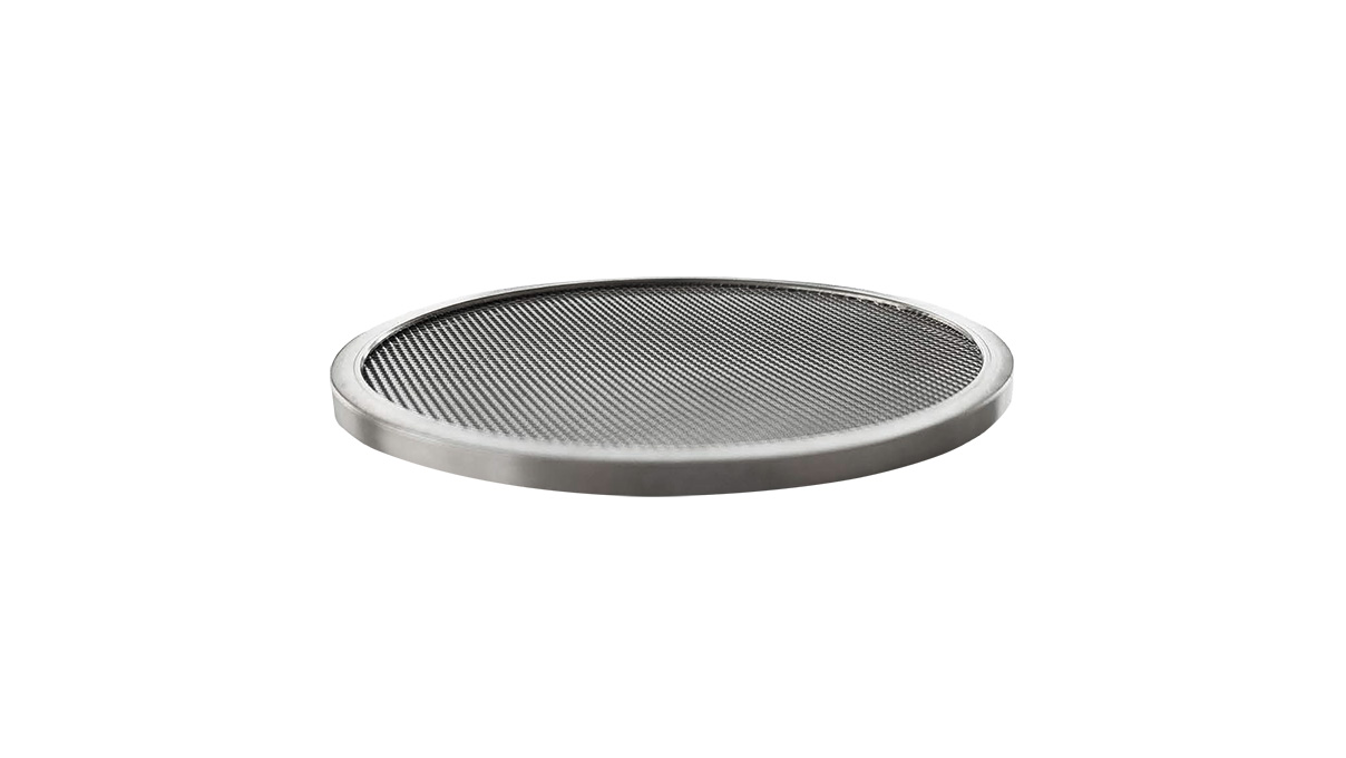 Couvercle de panier en acier inoxydable, hauteur 3 mm, Ø 80 mm, électropoli