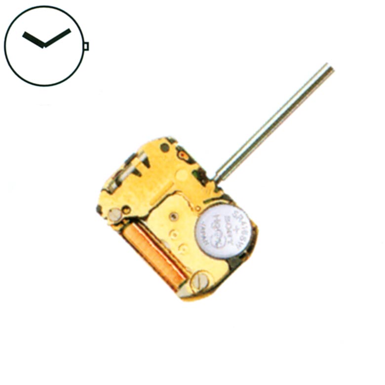 AU-Werk Miyota 5R22 High Hand 3 3/4''' gilt Quarz (337 | SR416SW)