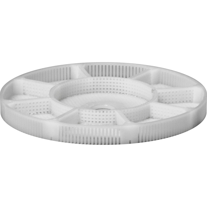 Korb, Kunststoff, Höhe 8 mm, Ø 80 mm, 9 Unterteilungen, für ACS900 / ACS921, mit doppelter
Aussenwand