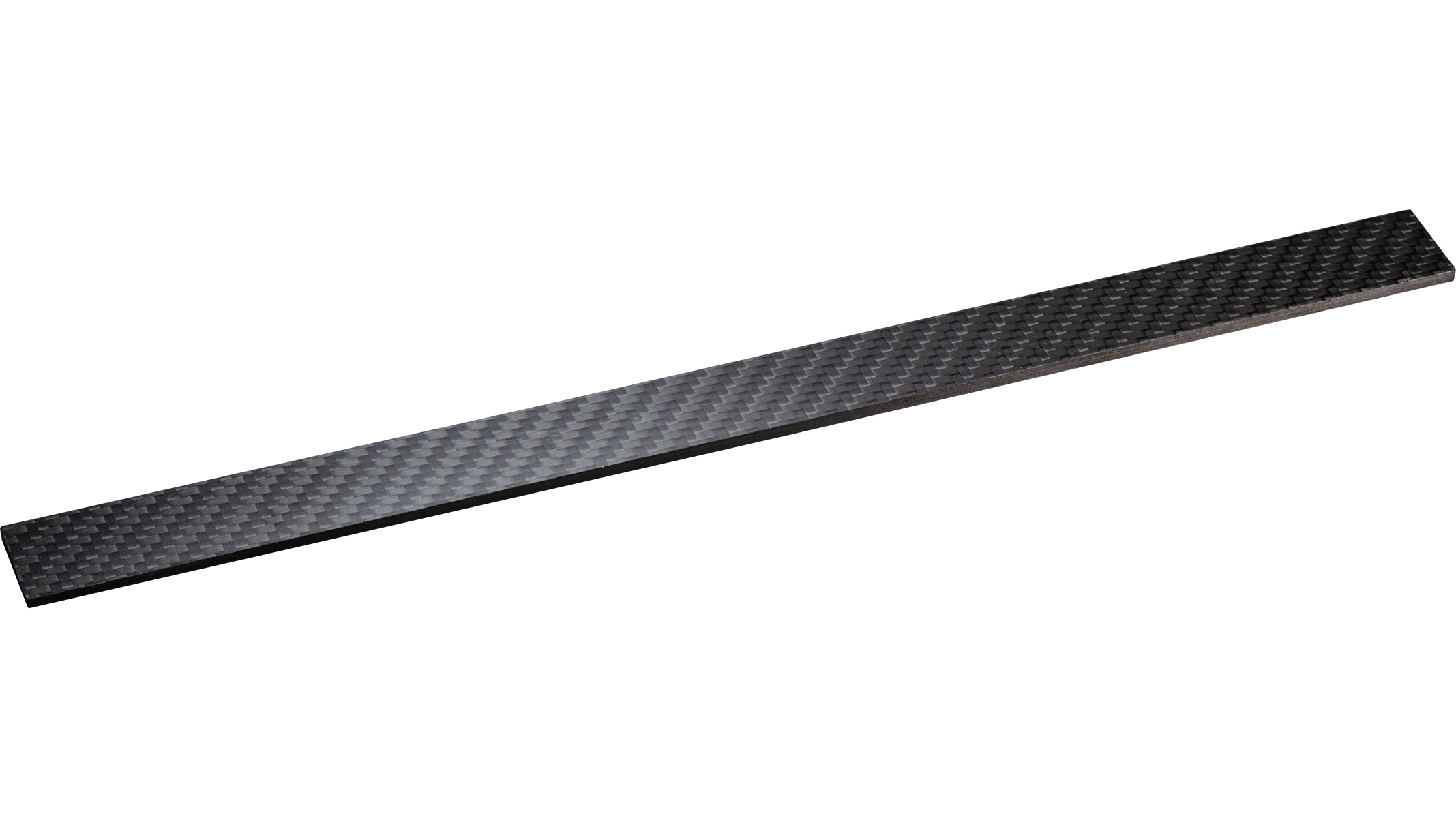 Carbon schuurbanddrager, vlak, lengte 290 mm, licht, zwart