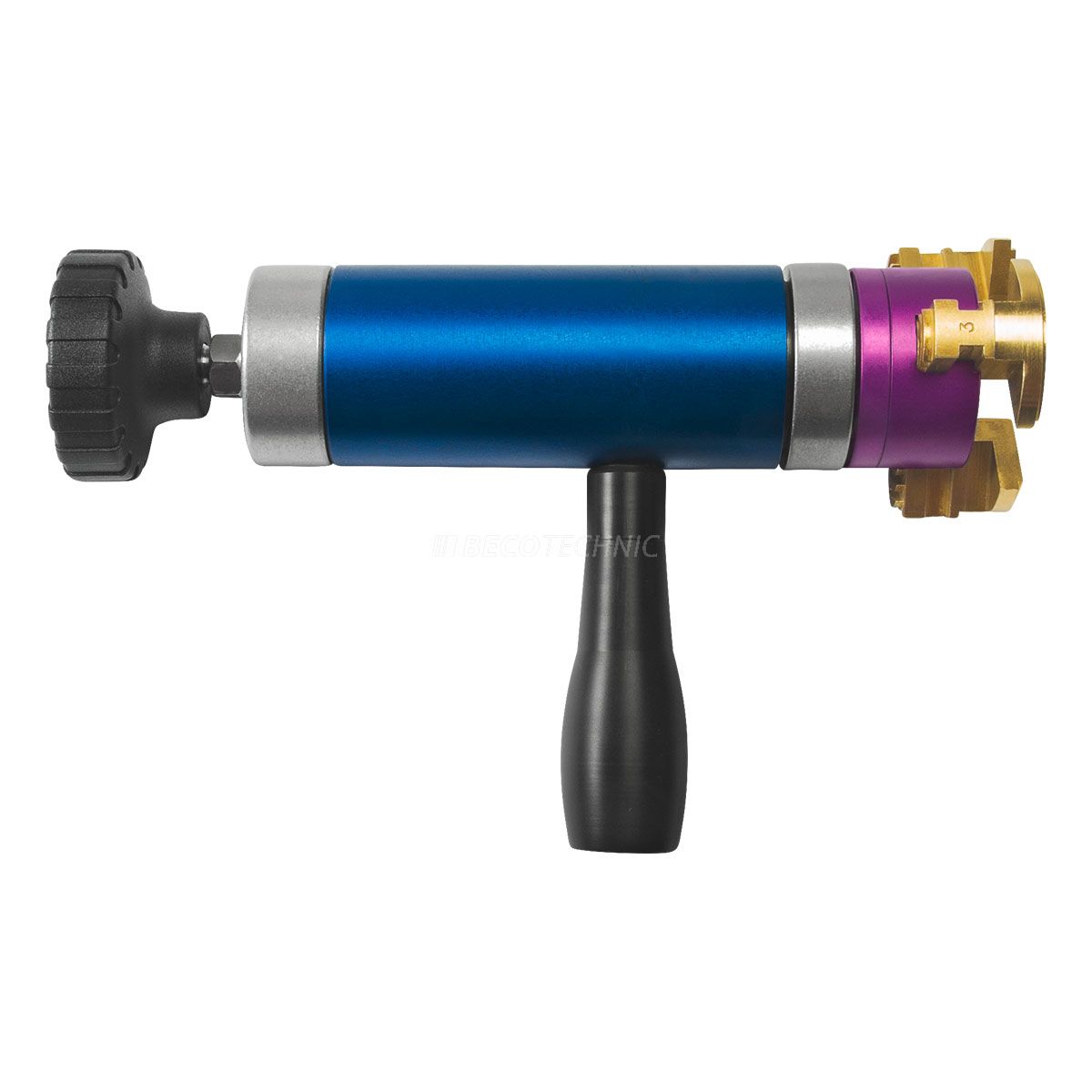 Ergo hand polisher with right-hand thread, for M16x1 collets (universal drill chuck and jaws are not included)