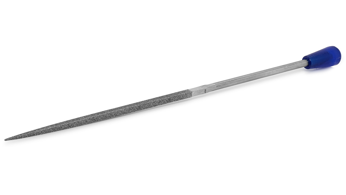 Diamond-needle-file, square, grain D 91, coating 70 mm, length 140 mm