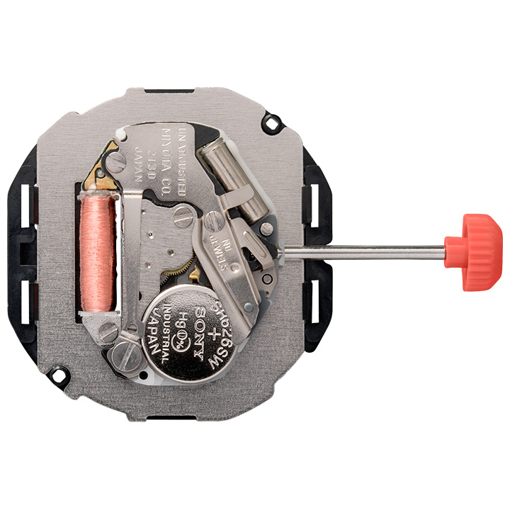 AU-Werk Miyota 213D 10 1/2''' SC DISC UNDER DIAL Quarz