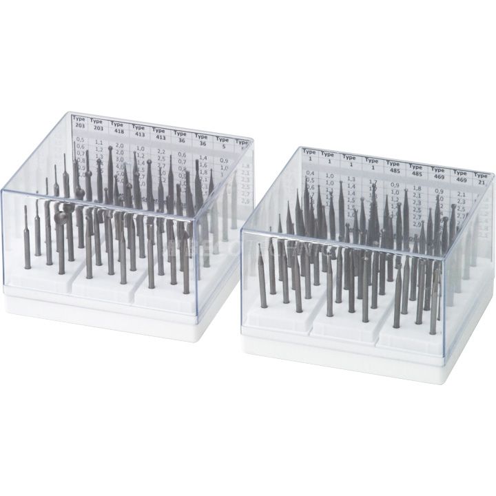 Assortiment boren en frezen, 102 stuks