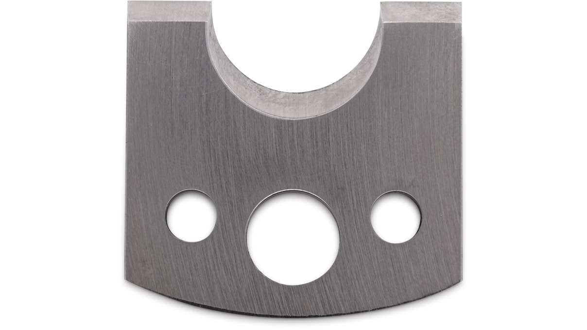 Reserveblade BF (R10) voor hardmetalen shaper voor het vormen van polijstviltschijven