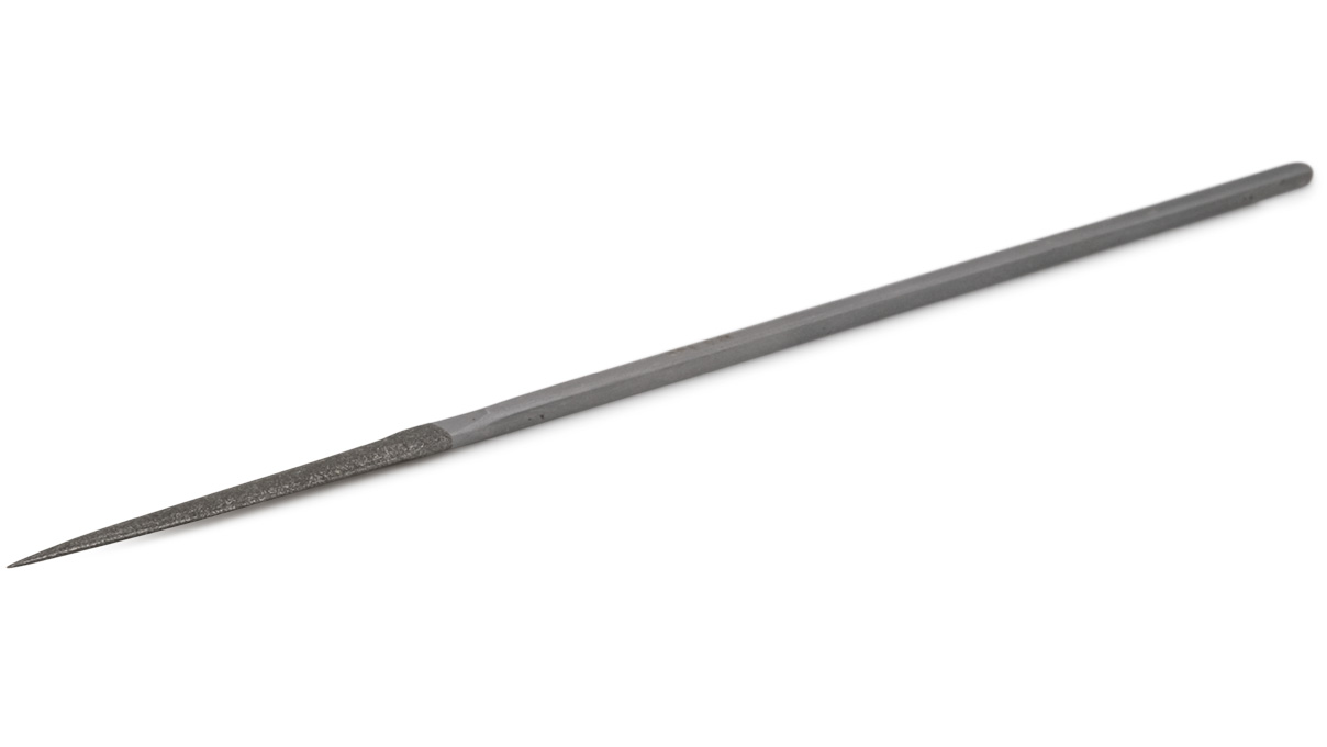 Diamant-naaldvijl, vogeltong, korrel D 46, coating 40 mm, lengte 140 mm