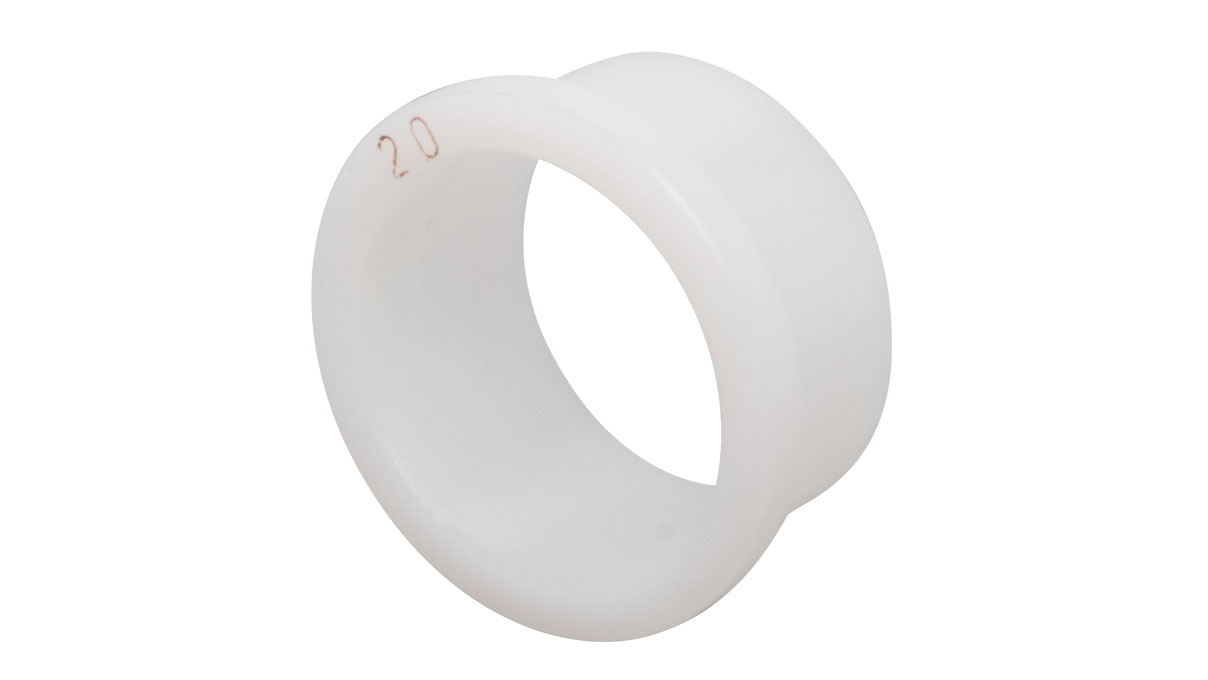 20 plastic sleeves for enlarging the ring width changing machine