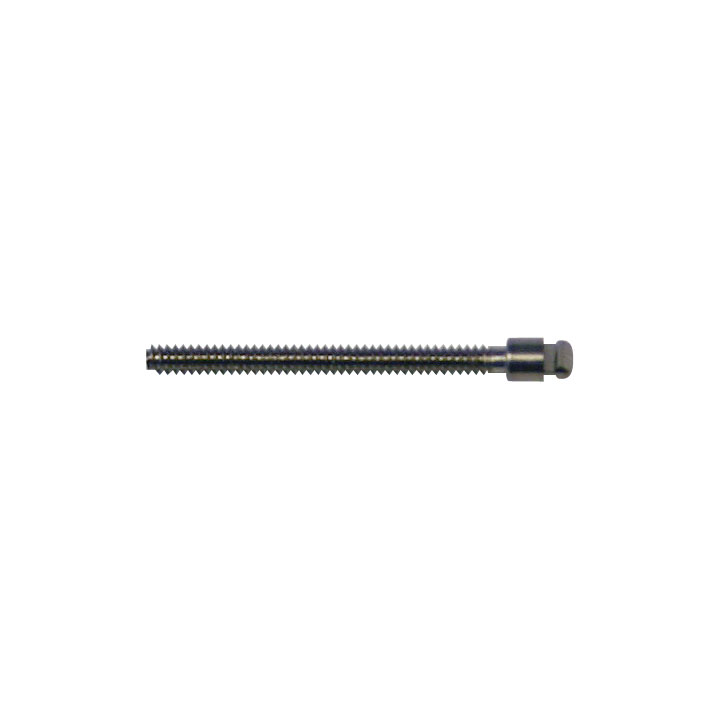 Winding stem extenders Ø 0,9 mm, positive with head, normal  base, length 12 cm