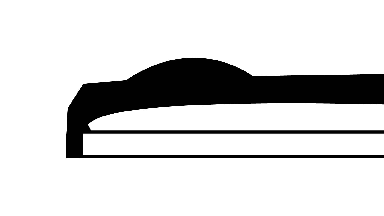 Cristal abatible con lupa Cyclop 124, réplica, plástico, Ø Ø 33,2/31,5 mm, H 2,6 mm