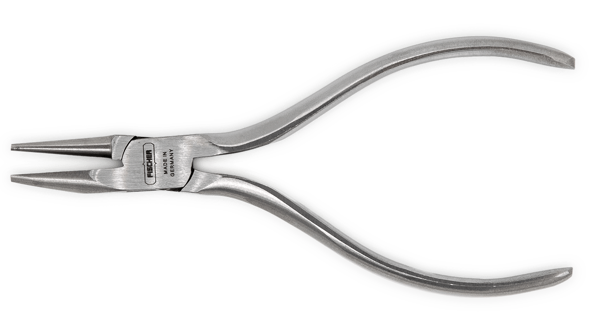 Special pliers for closing jump rings, length 130 mm