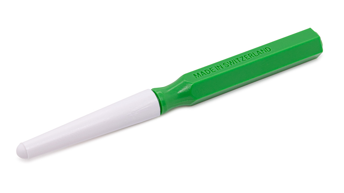 Oiler, green, flat, medium, 0,5 mm