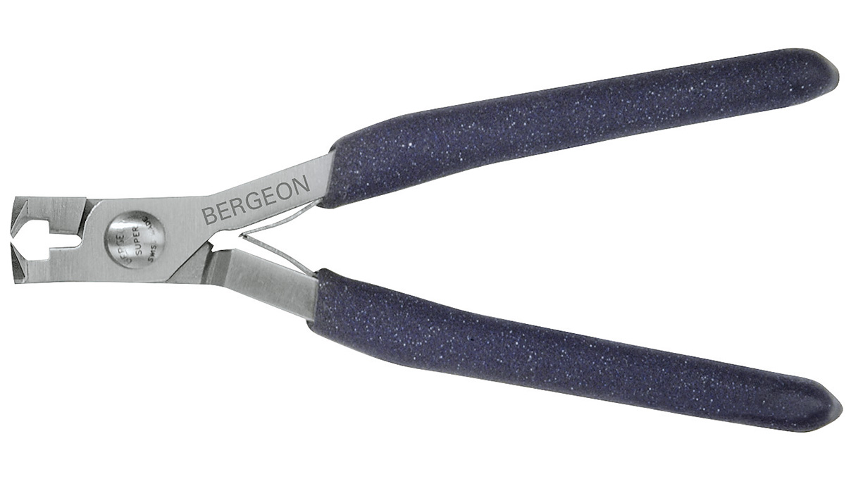 Bergeon 5906-16 precision pliers, straight cutting nipper, 110 mm