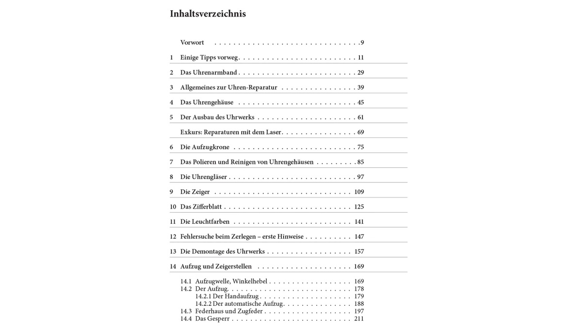 Vakboek “Die Armband- und Taschenuhr in der Reparatur”, nieuwe editie 2021, boek van Jendritzki,
Horlbeck, Stern, Heydt, ISBN 978-3-939315-23-0, Duitstalig