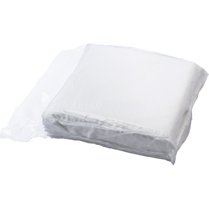 Cleanroom Cleaning wipes 100 % Polyester, thermal sealed border edge 150 pieces 23 x 23 cm