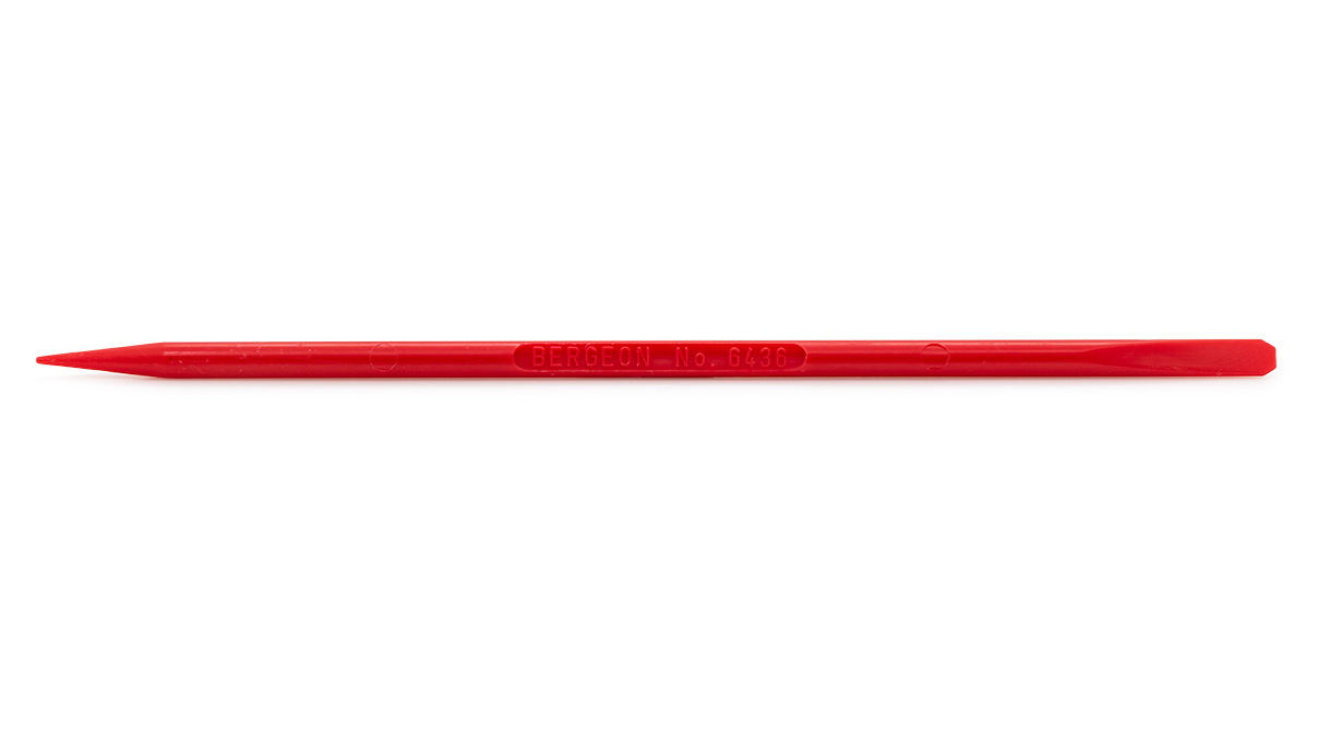 Bergeon 6436 Plastic cleaning stick, one pointed and one flat end