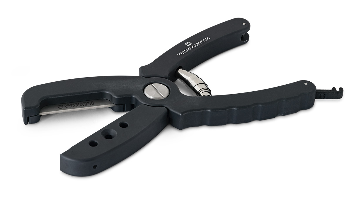 Cutting pliers for rubber bands