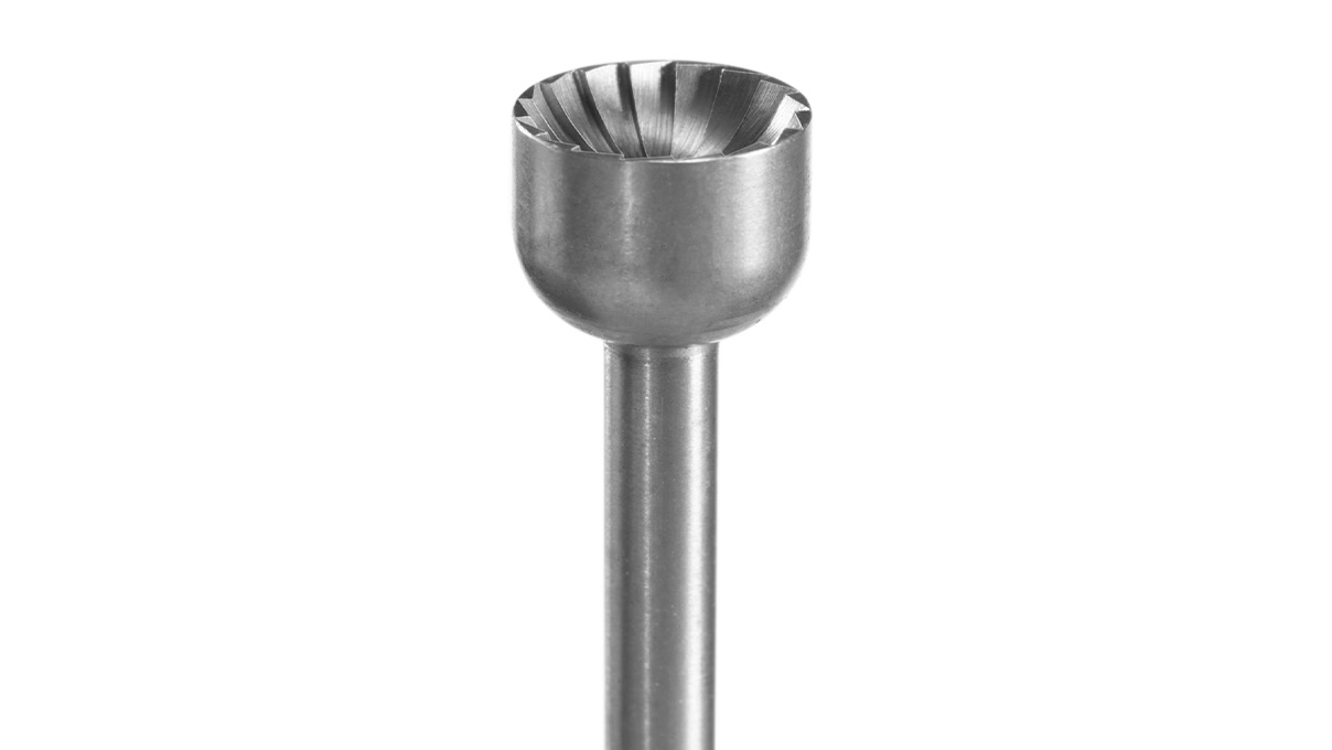 Napffräser Typ 469, Kopf Ø 3,5 mm, Kopflänge 2,5 mm