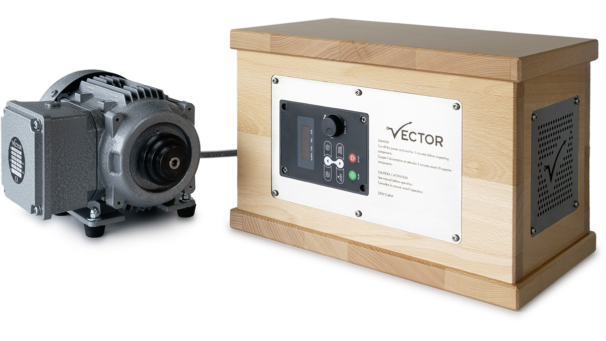 Motor für Uhrmacher Präzisionsdrehbank Vector