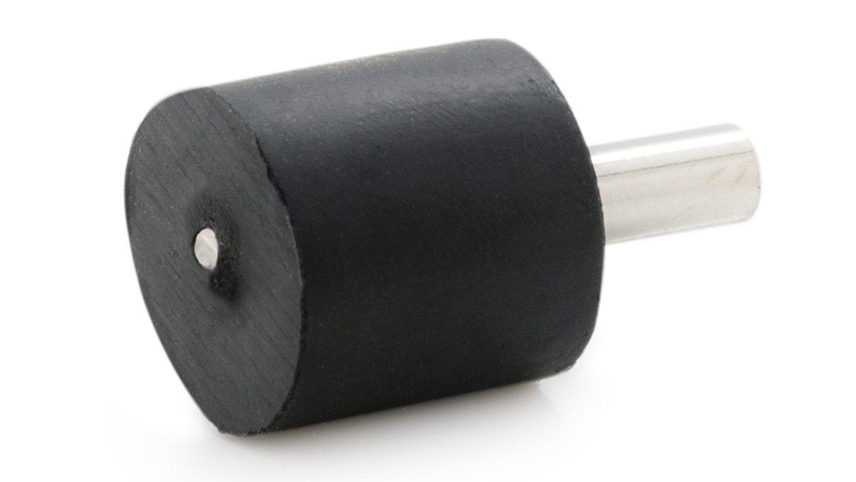 Pins für Halterung CP-250, mit schwarzem Gummiüberzug