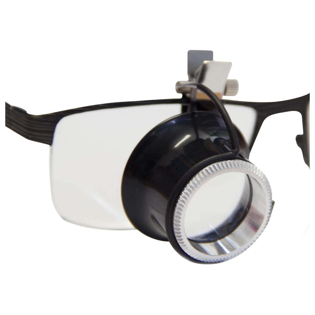 Bergeon 7913-1.5 Uhrmacherlupe mit Brillenklammer, 6,7x