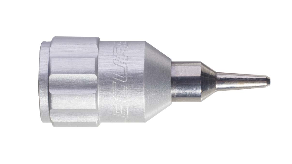 Lecureux screwdriver head Screw-On for 34 mm blades, Ø 1,8 mm, gray