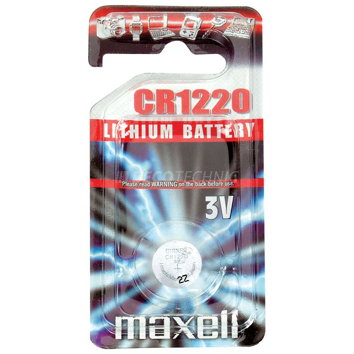 Maxell CR 1220  Lithium 1er Blister