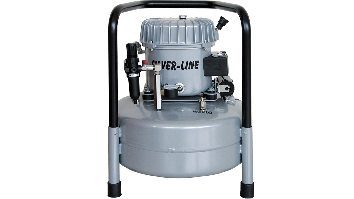 Planet Air compressor L-S50-25 Silver-Line, 16 bar, 24 l tank size