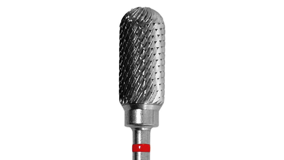 Fräser HM 72FX, Hartmetall, kreuzverzahnt, fein, Zylinder, rund, Ø 6 x 13,7 mm