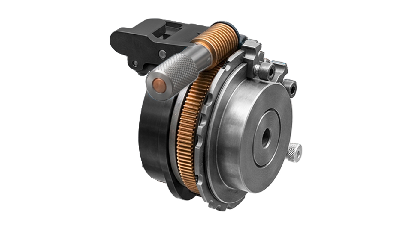 Micromecalp Micrometric R-Limits for Micromecalp Lapino, 2 pieces, allows rotation exclusively between two micrometer-precise
angles – for precise, repeatable positioning