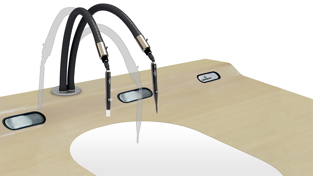 Bergeon 7943-TRI Air vacuum system for workbenches