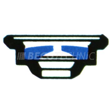 Incabloc-steenfitting N° 211.07 Ø 1,05 x hoogte 0,42 mm buis 24