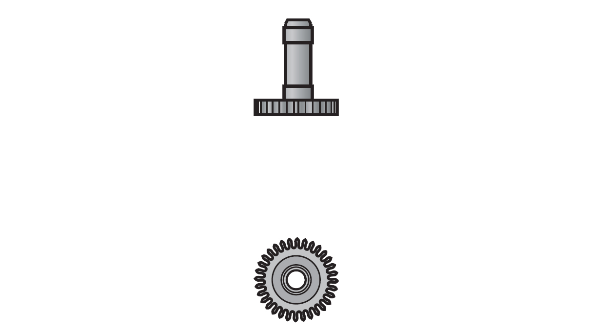 ETA00243.976001.105 Vrije minutenbuis gemonteerd H5