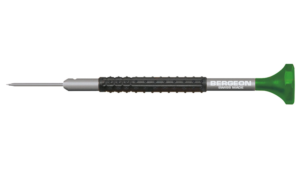 Bergeon 7899-AT-200 Ergonomischer Schraubendreher , 2 mm, mit Ersatzklingen