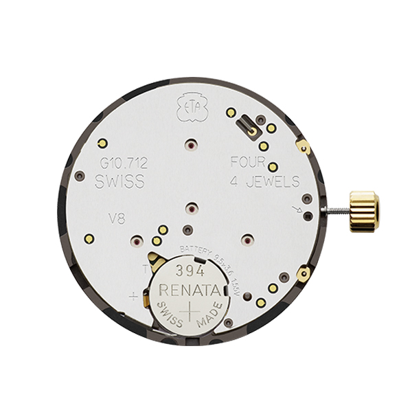 Mvt. ETA G10.712 H1 13 1/4''' DATE3 SC CHRONO 2PUSHERS Quarz (394 | SR936SW) - PowerDrive
