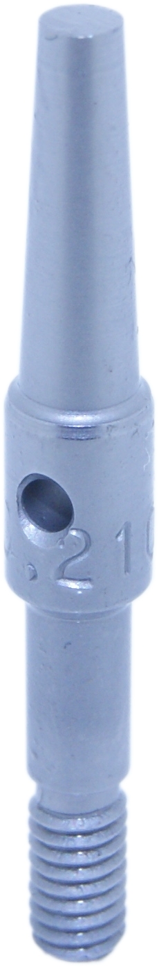 Badeco tip for mallet, round and smooth, 2.10 mm